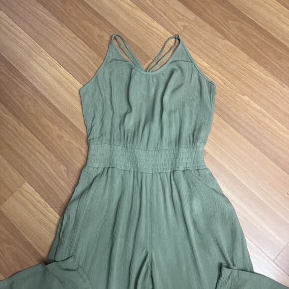 PraNa Women Fernie Wide Leg Jumpsuit Medium Sweet Agave Size M NWT $99 - Picture 5 of 16